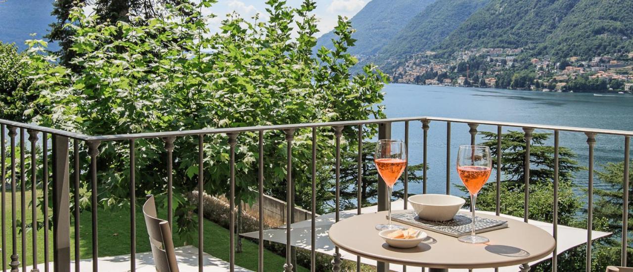 Villa Lario Lake Como Pognana Lario Экстерьер фото